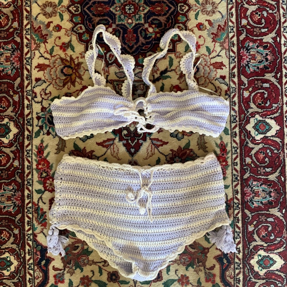 Crochet Two-piece bathing suit